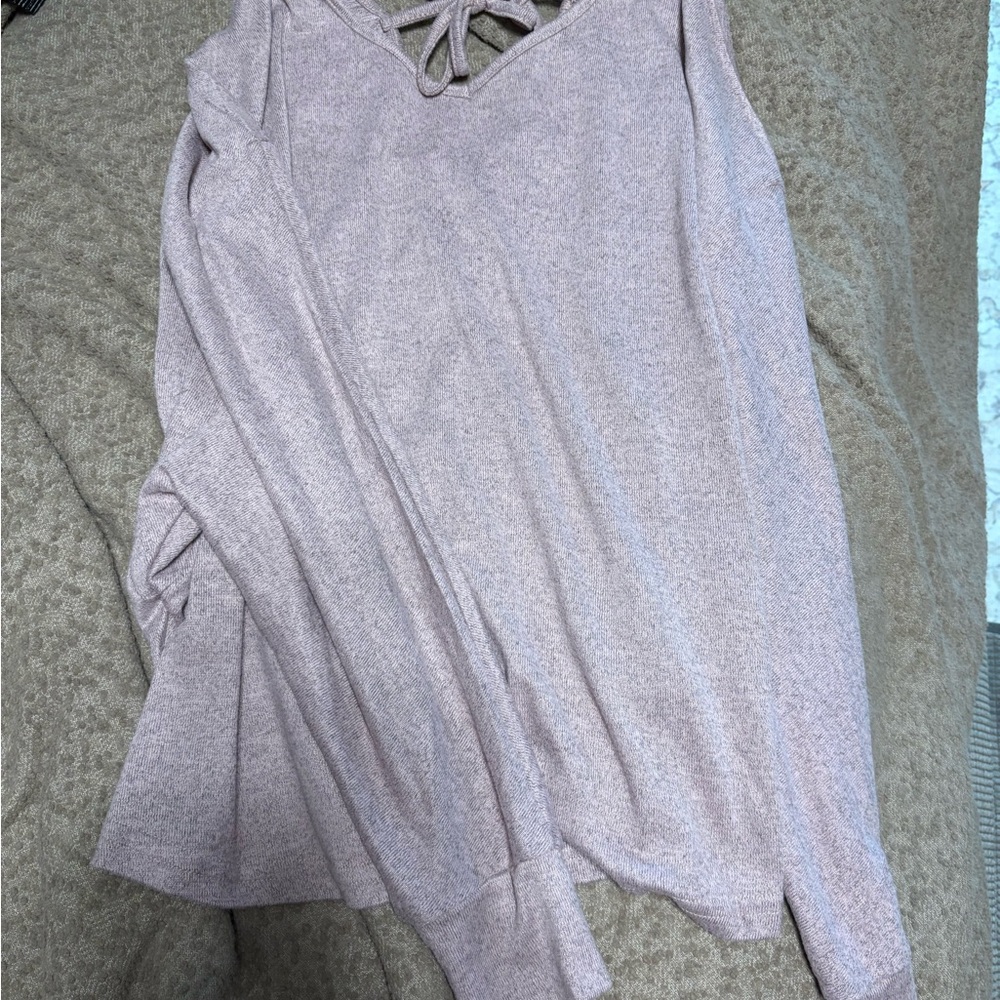 Women's Lavender Long Sleeve Top